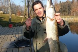 Winter fishing with Jakub Vagner