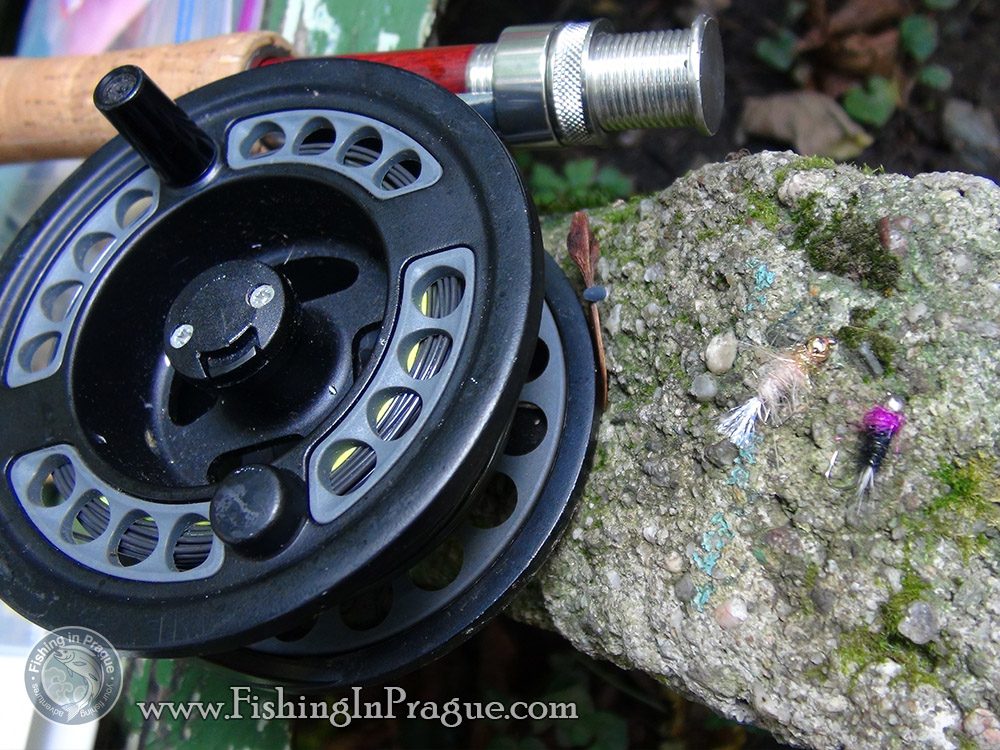 Autumn fly fishing for grayling Autumn fly fishing for grayling