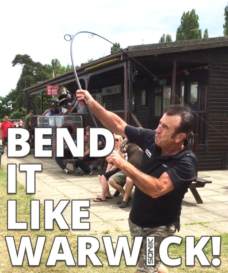 Frank WARWICK testing SONIC rods