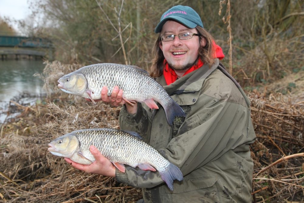 Chub - Brace of 6lb plus fish,Thames,cheese paste