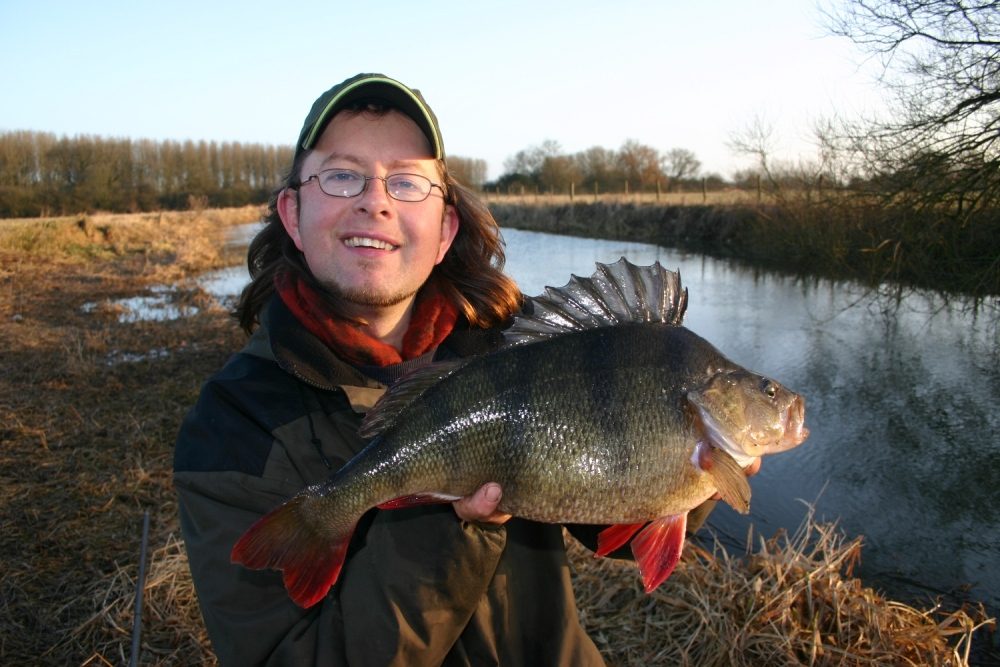 Perch 5lbs 4ozs,River Ouse,Lobworm