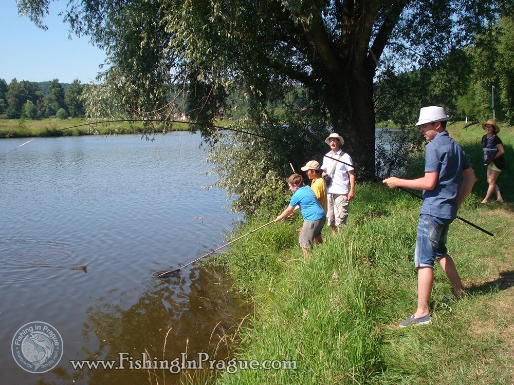 Prague Fishing Club, first fishing trip