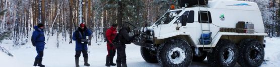 Ice fishing in Siberia with Jakub Vagner 2013